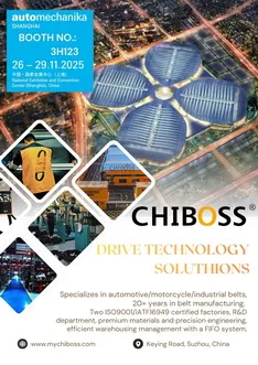 Automechanika Shanghai 2025, Nov 26 - 29 BOOTH NO.: 3H123